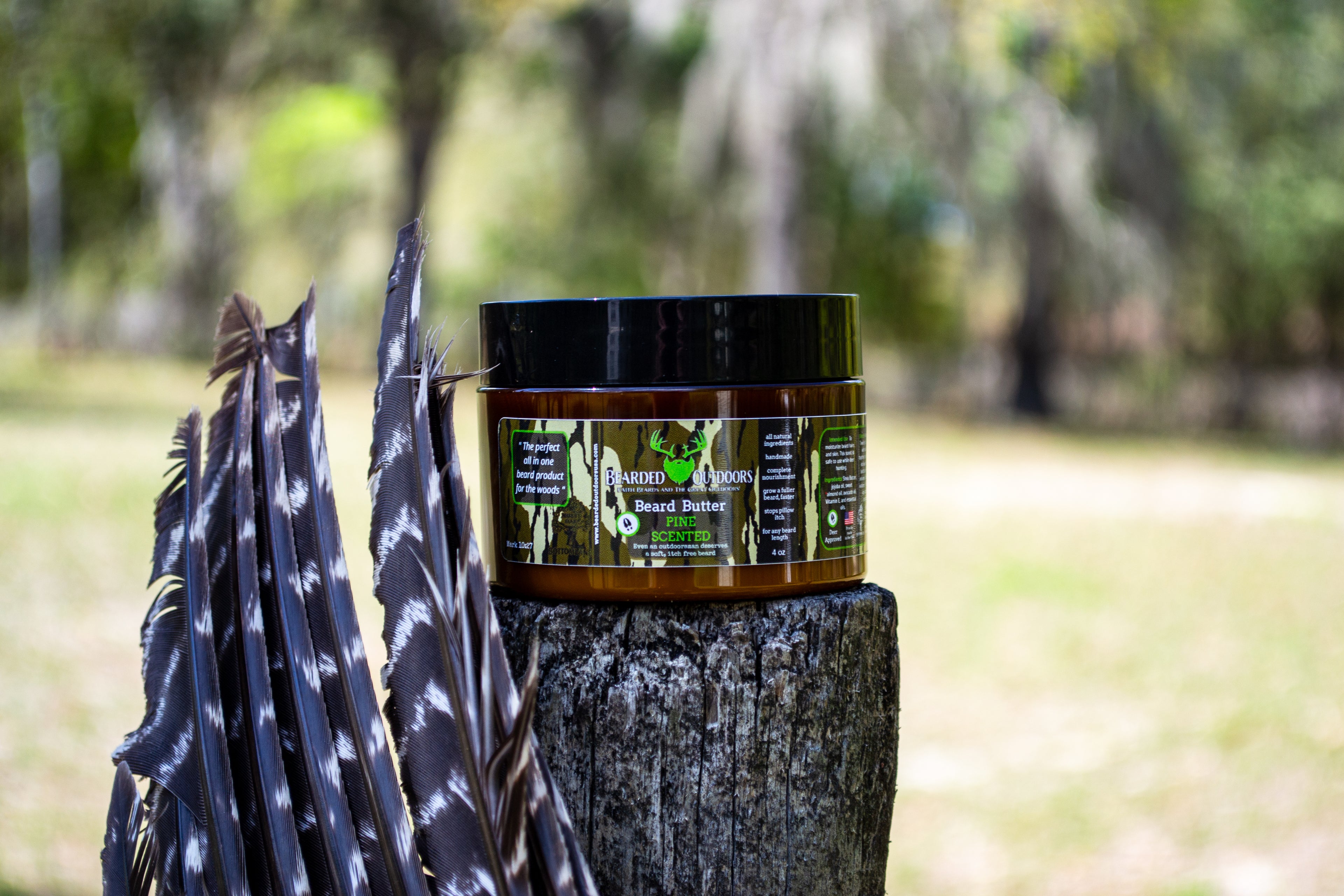 beard butter, mossy oak, beard products, mossy oak beard butter, beard care, hunting beard products, beard products for hunters, bearded outdoors usa