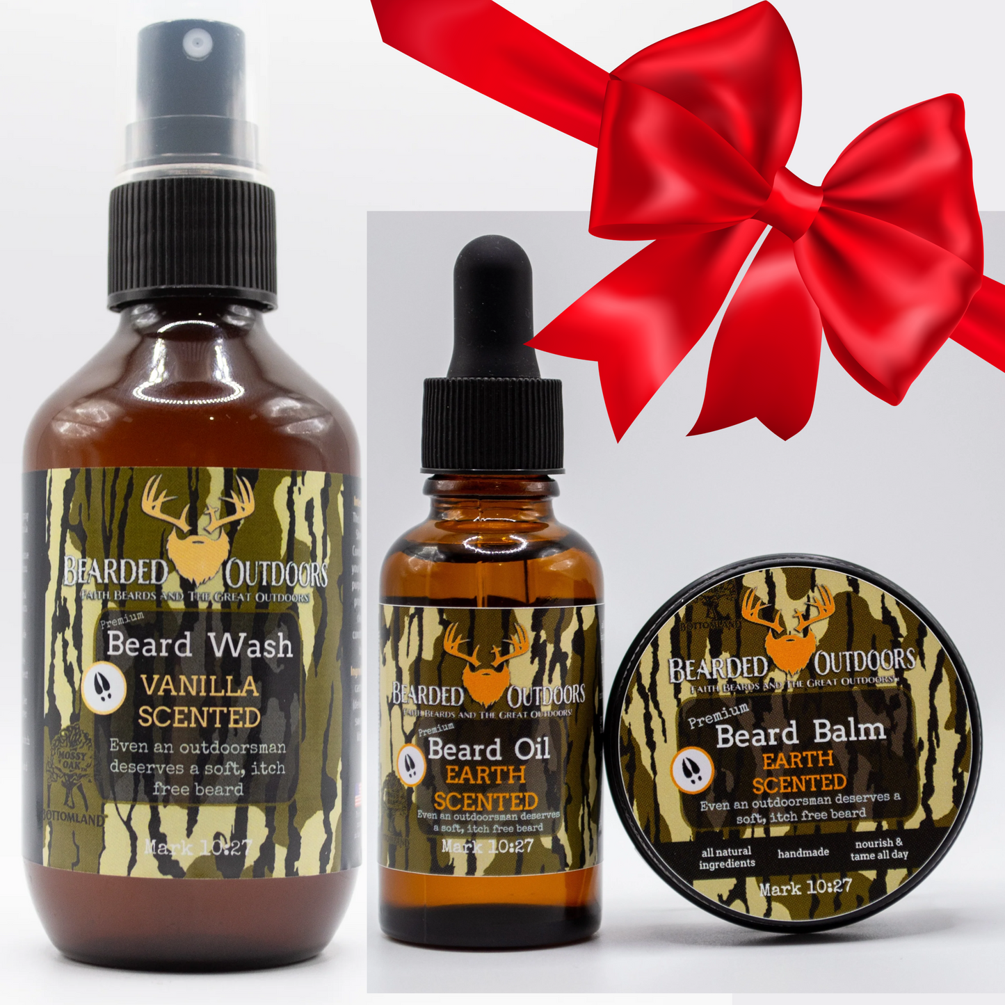 Mossy Oak Signature Beard Product Collection