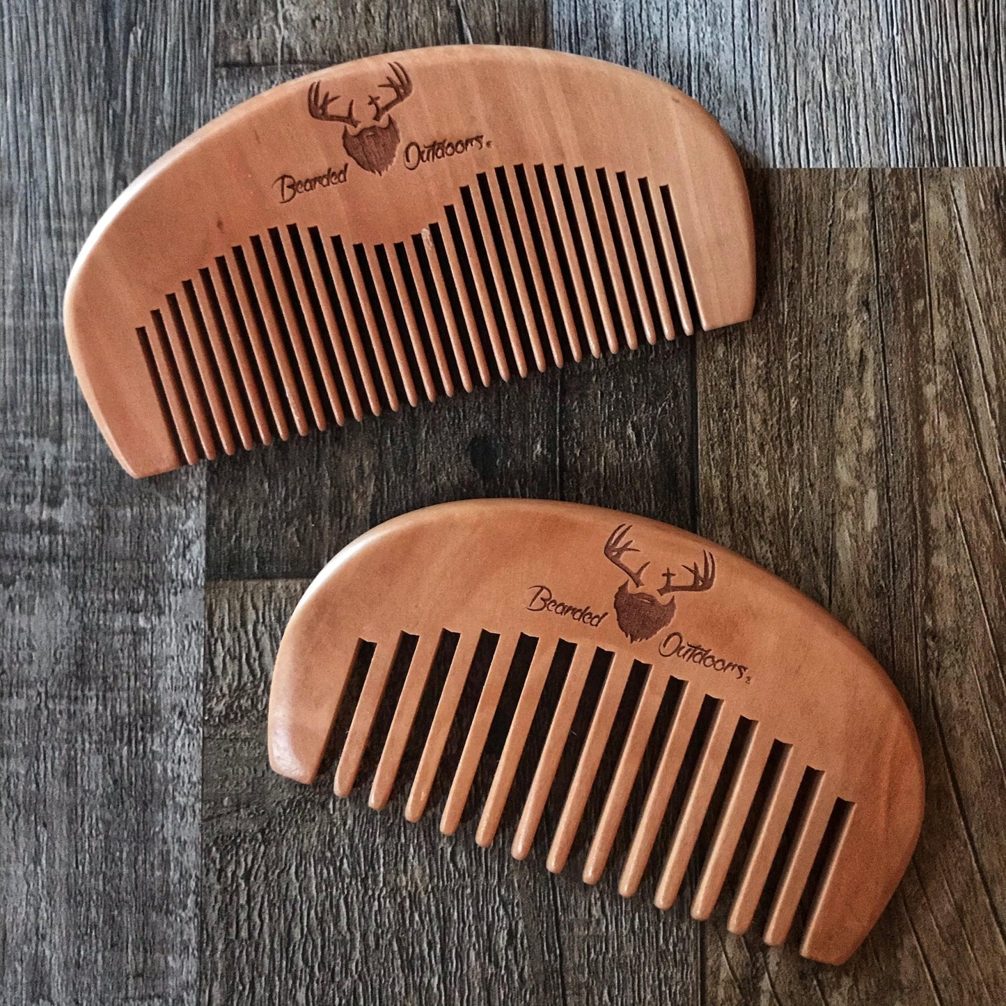 Beard Comb made from Fine Cherry Wood