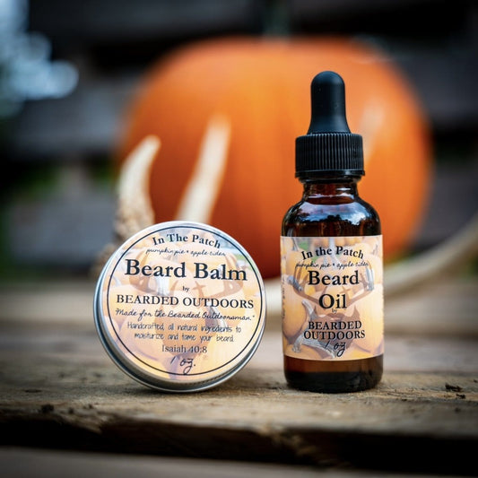pumpkin spice beard oil and balm